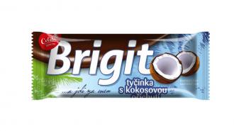 Brigit bezlepková tyčinka s kokosovou príchuťou 90g 